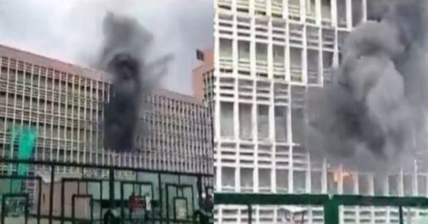 BREAKING NEWS : राजधानी के एम्स में लगी भीषण आग : मची अफरा-तफरी, मौके पर पहुंची दमकल की 8 गाड़ियां